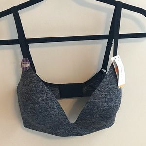 B.temptd push-up wireless bra size 34DD